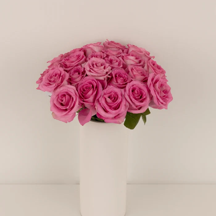 Marry Me Pink Rose Vase - Image