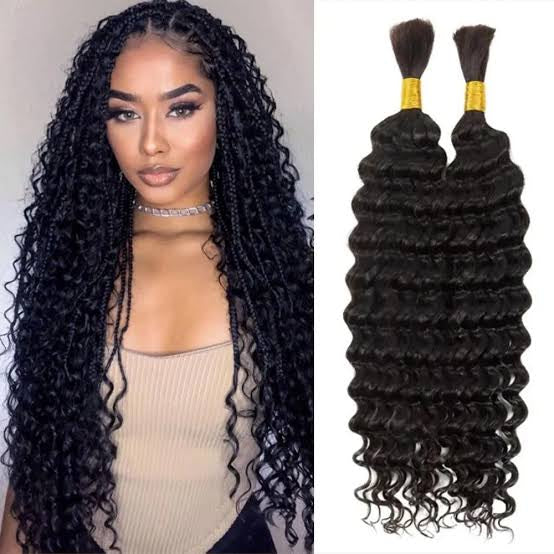 Mary Queen Deep Bulk 24" Braiding Hair