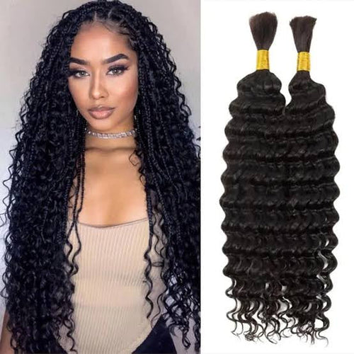 Mary Queen Deep Bulk 24" Braiding Hair