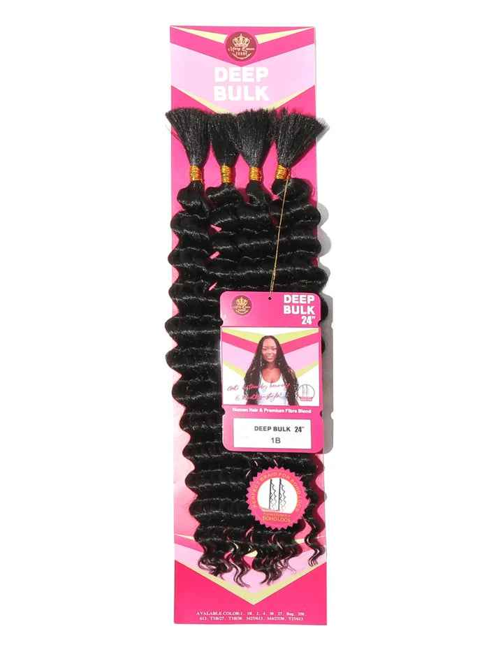 Mary Queen Deep Bulk 24" Braiding Hair