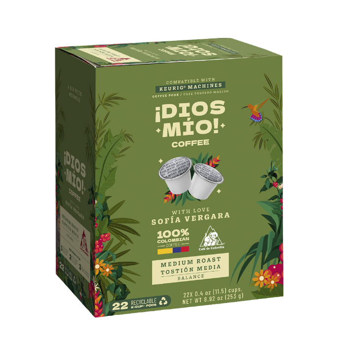Medium Roast, K- Cup Pods, 22 Units