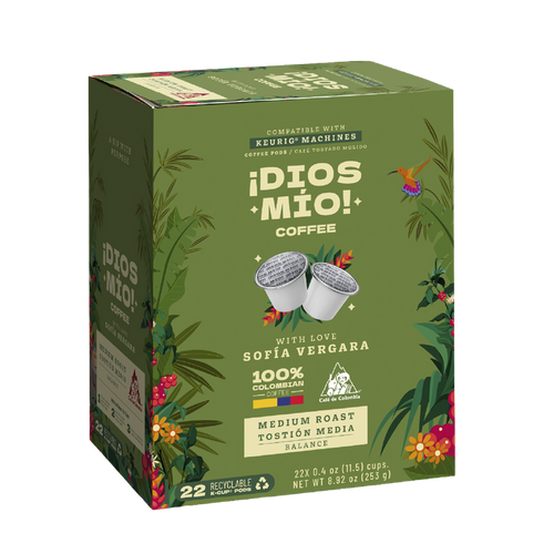 Medium Roast, K- Cup Pods, 22 Units