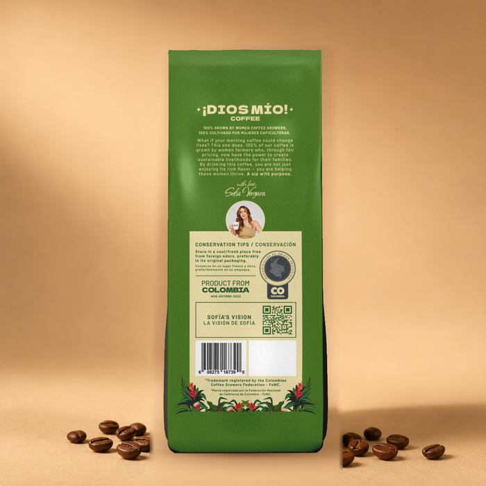 Medium Roast, Whole Bean, 12 Oz bag