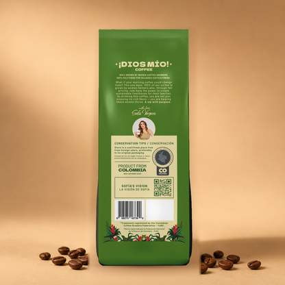 Medium Roast, Whole Bean, 12 Oz bag