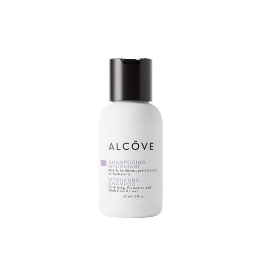 Bottle of Alcove Mini Hydrating Shampoo for Dry Hair 60 ml