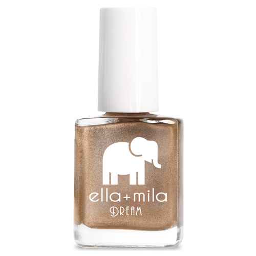 Mirage pure metallic gold nail polish bottle – ella+mila Dream
