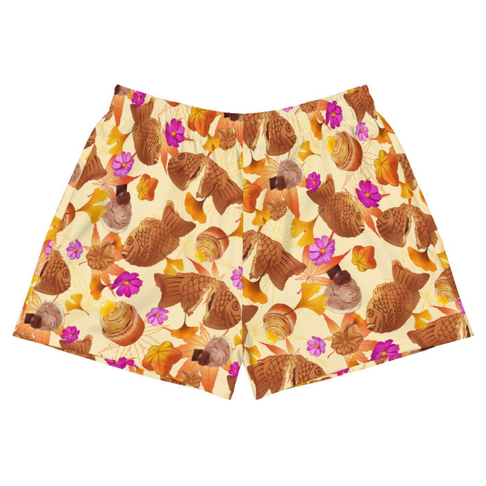 Momiji kawaii athletic short shorts with mont blanc cupcakes and momiji manju