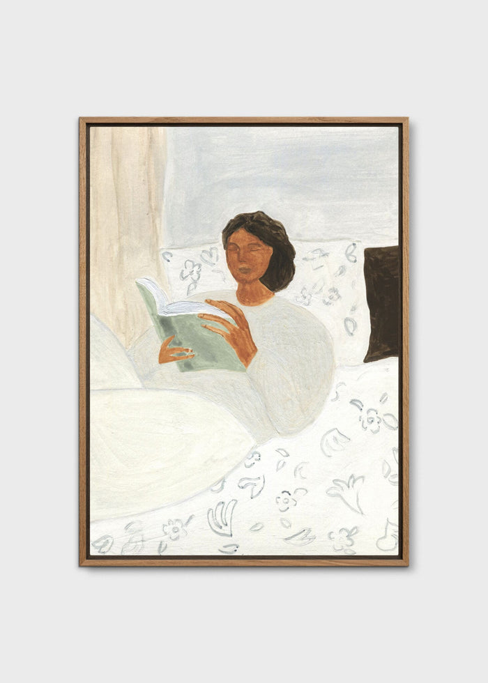 Morning Read by Isabelle Vandeplassche