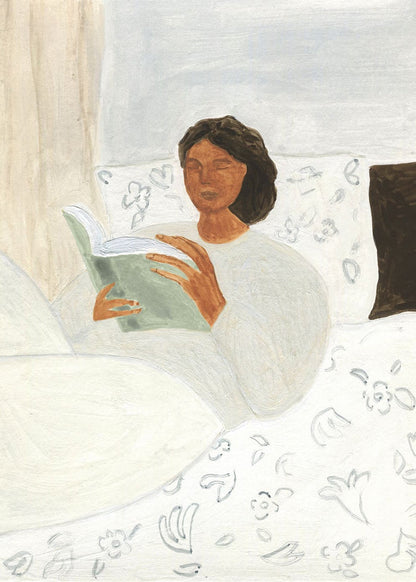 Morning Read by Isabelle Vandeplassche