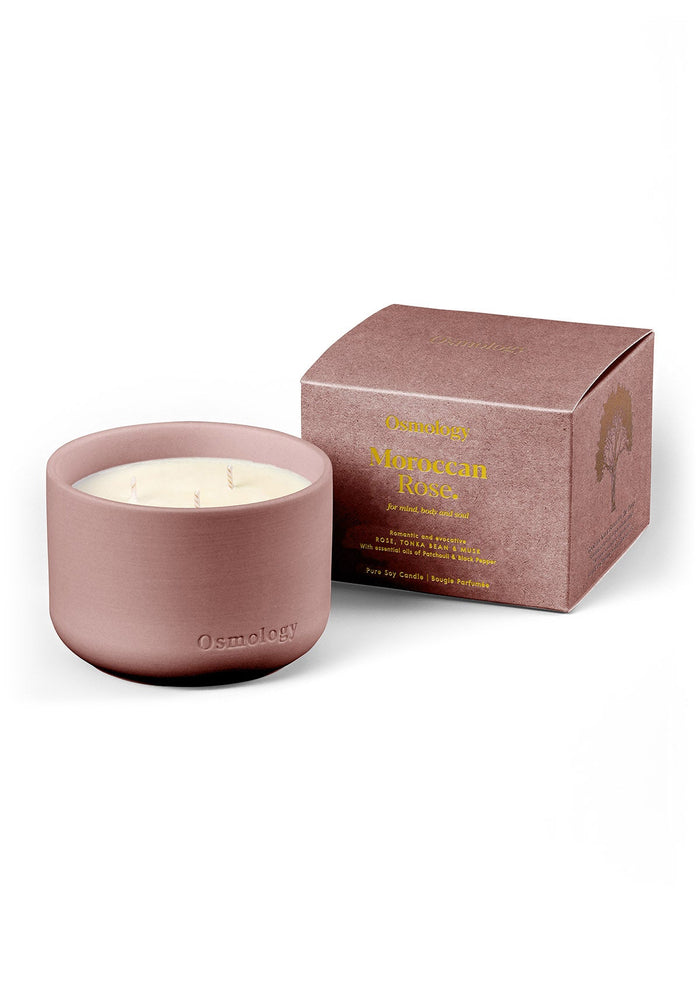 Moroccan Rose Triple Wick Scented Candle