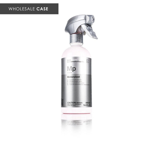 Koch-Chemie Motorplast 500ml front view with the text "Wholesale Case" on a white background.