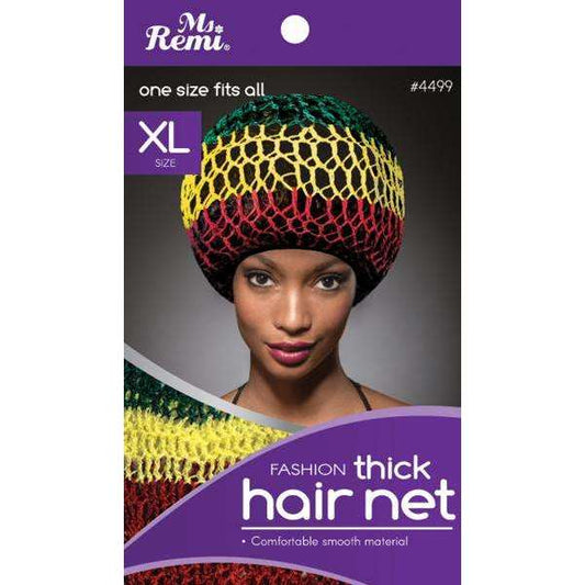 Ms. Remi Thick Fashion Hair Net X-Large, 1 Count, Pan-African