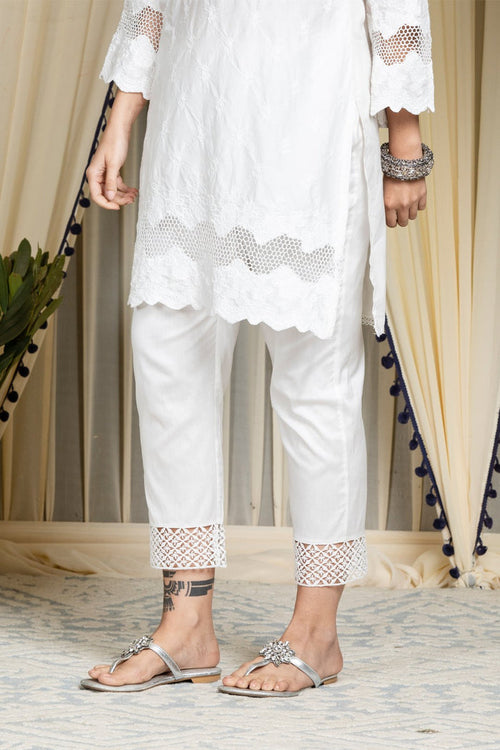 Mulmul Supima Cotton Fern Pyajama