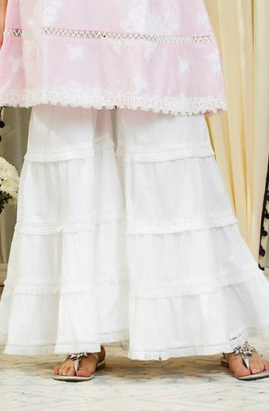 Mulmul Supima Cotton Garara White