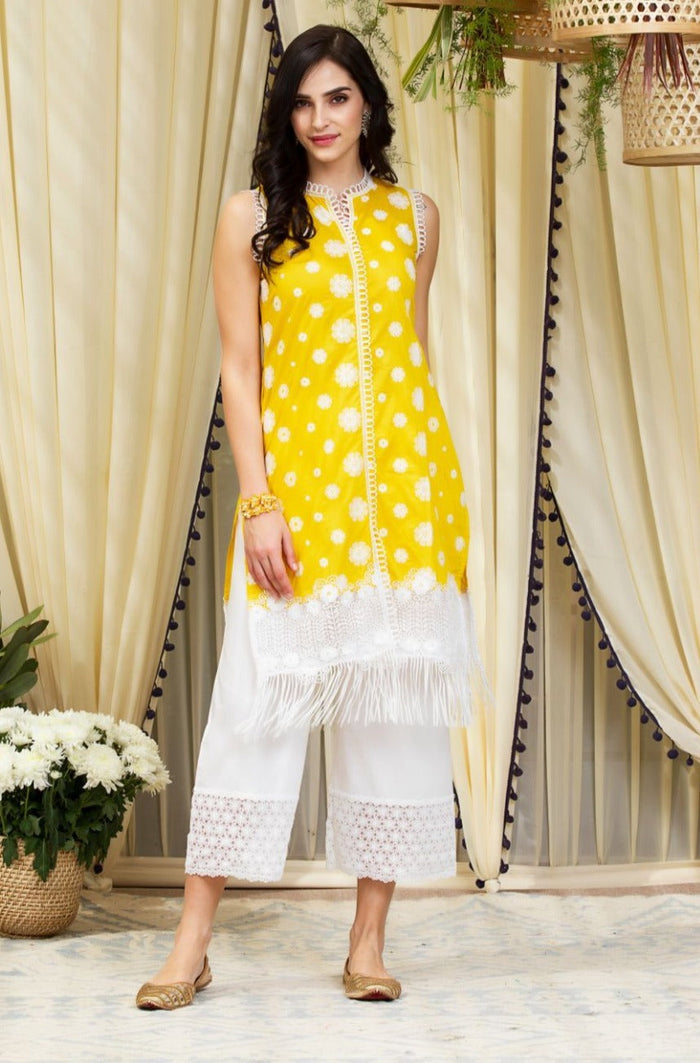 Mulmul Supima Cotton Lucia Kurta