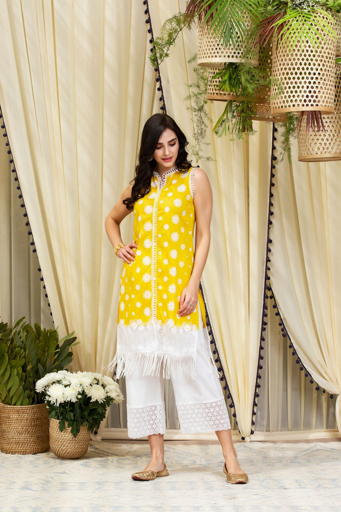 Mulmul Supima Cotton Lucia Kurta