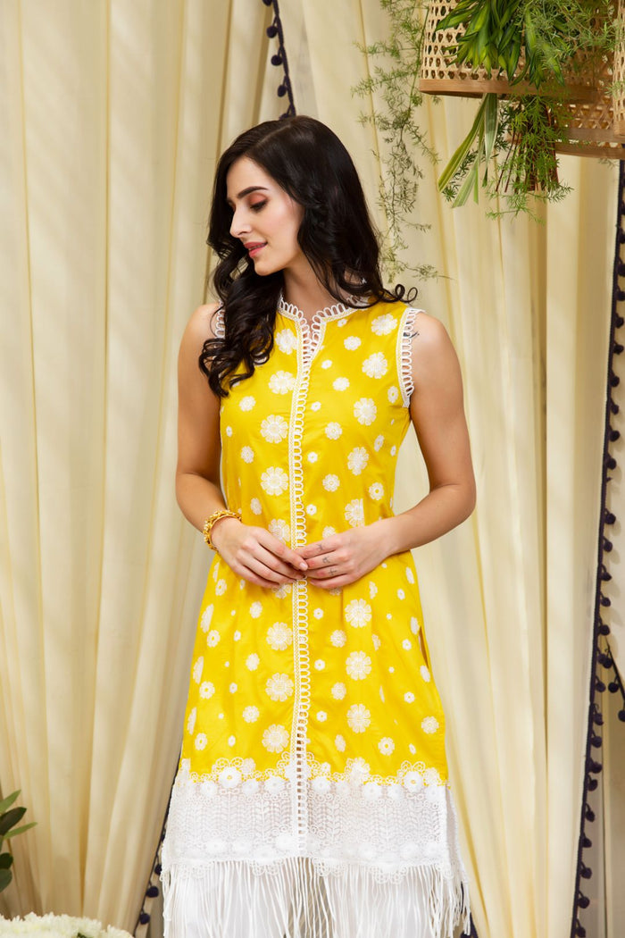 Mulmul Supima Cotton Lucia Kurta