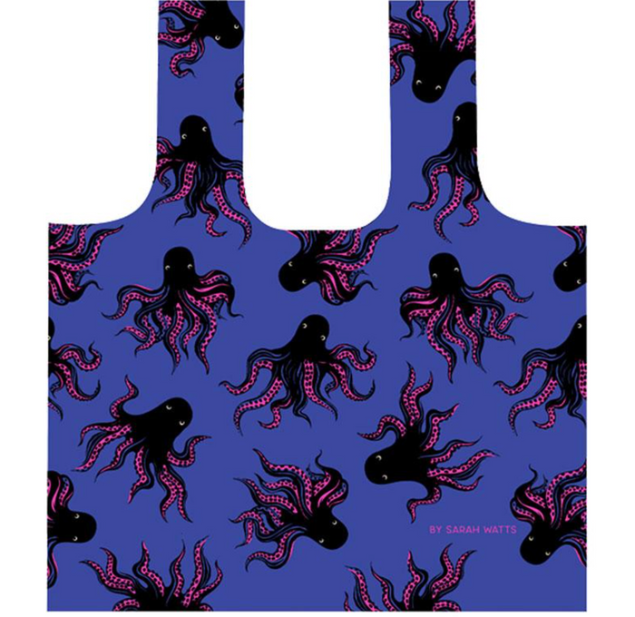 Mystery Food (Octopus)- Reusable Pocket Shopper