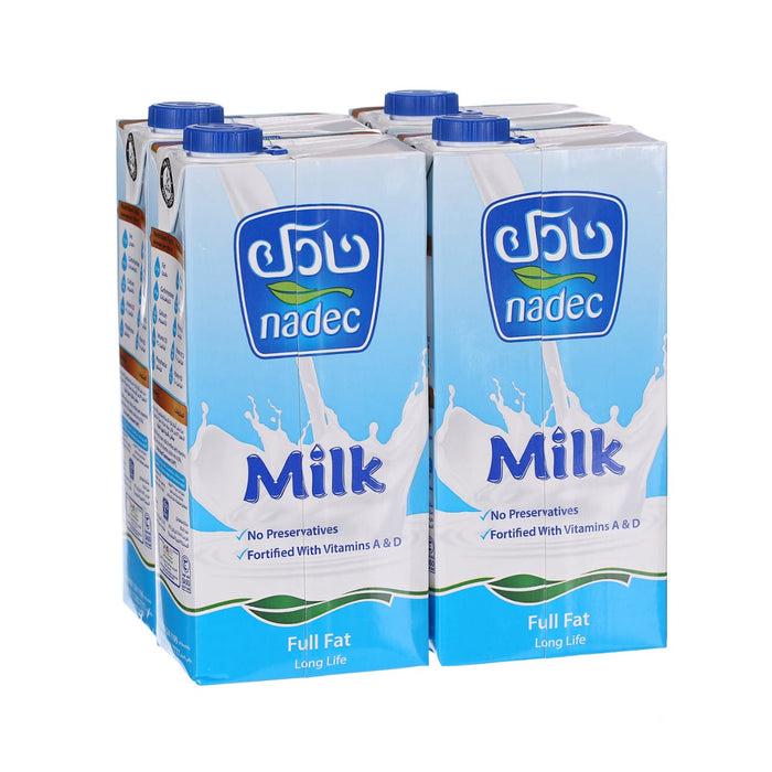 Nadec LongLife FullFat Milk 1x4 litre