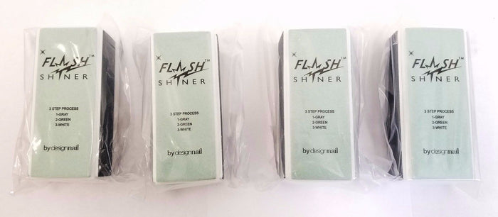 Nail Shiny Buffer - Design Nail Flash Shiner 3 - ways Buffer Block