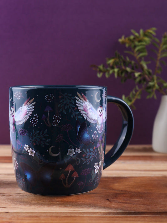 Night Owl Ceramic Mug | One Colour-Image 1