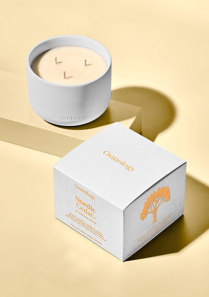 Nordic Cedar Triple Wick Scented Candle