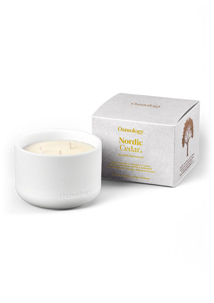 Nordic Cedar Triple Wick Scented Candle