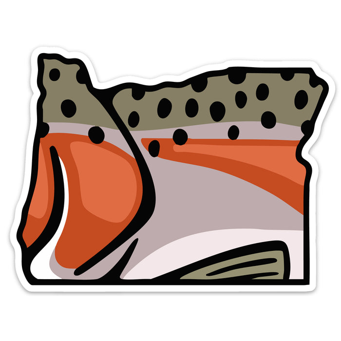 Oregon Steelhead Decal Sticker
