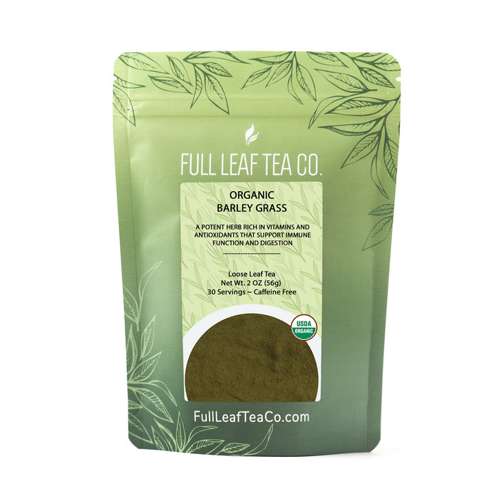Organic Barley Grass - Loose Leaf Tea - Full Leaf Tea Company