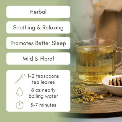 Organic Chamomile - Loose Leaf Tea - Full Leaf Tea Company