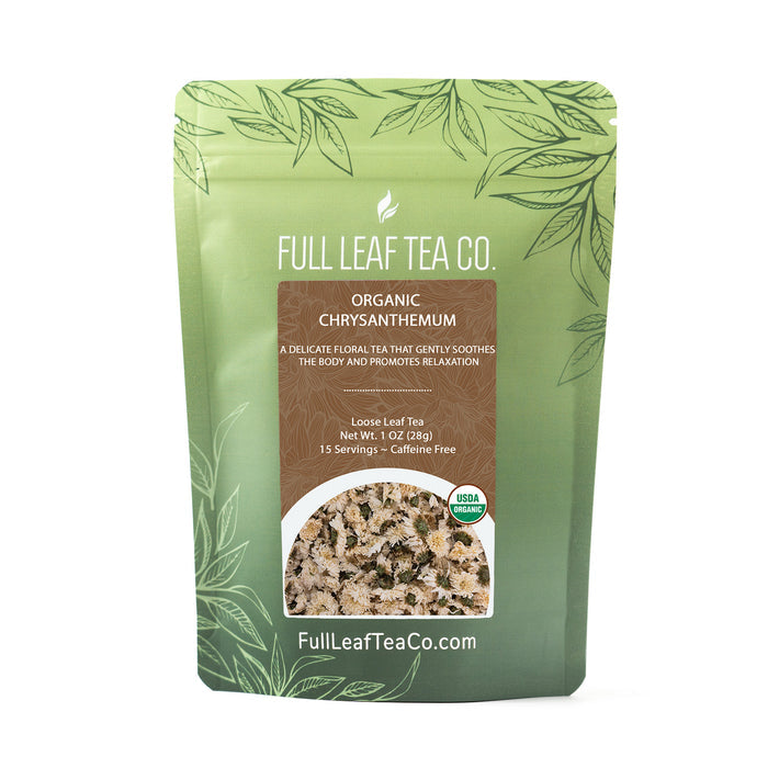 Organic Chrysanthemum - Loose Leaf Tea - Full Leaf Tea Company