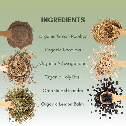 Organic Cortisol Balance Tea - Loose Leaf Tea - Full Leaf Tea Company
