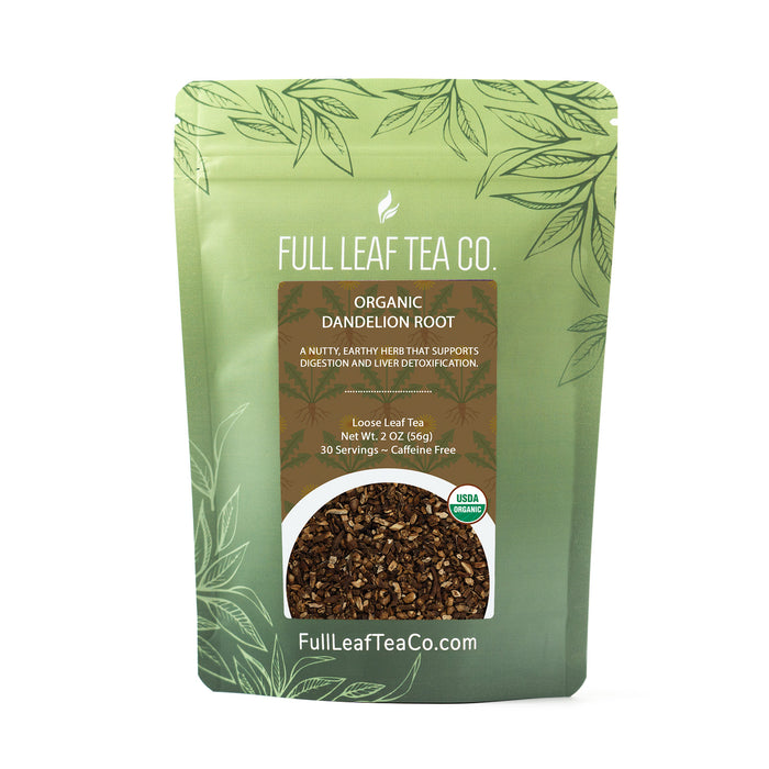 Organic Dandelion Root - Loose Leaf Tea - Full Leaf Tea Company