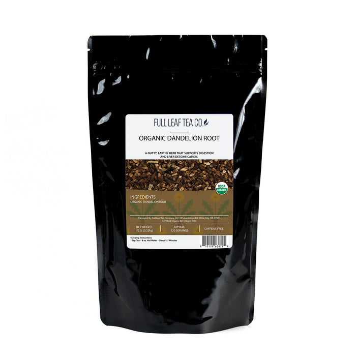 Organic Dandelion Root - Loose Leaf Tea - Full Leaf Tea Company