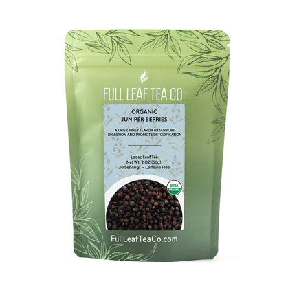 Organic Juniper Berries - Loose Leaf Tea - Full Leaf Tea Company
