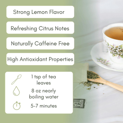 Organic Lemon Myrtle - Loose Leaf Tea - Full Leaf Tea Company