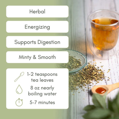 Organic Mint Mate - Yerba Mate - Full Leaf Tea Company