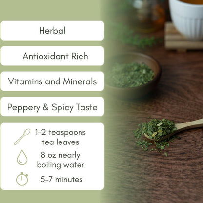 Organic Moringa - Loose Leaf Tea - Full Leaf Tea Company