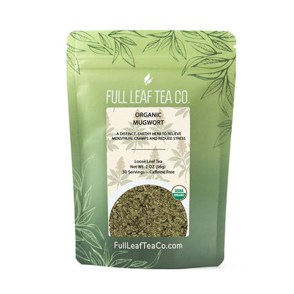 Organic Mugwort - Loose Leaf Tea - Full Leaf Tea Company