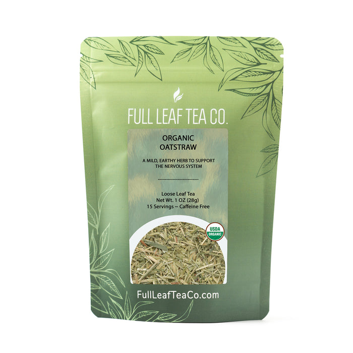 Organic Oatstraw - Loose Leaf Tea - Full Leaf Tea Company