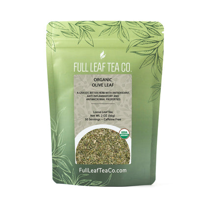 Organic Olive Leaf - Loose Leaf Tea - Full Leaf Tea Company