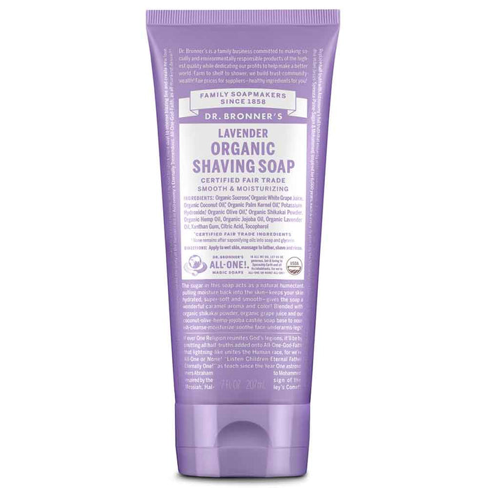 Organic Shaving Soap - Lavender