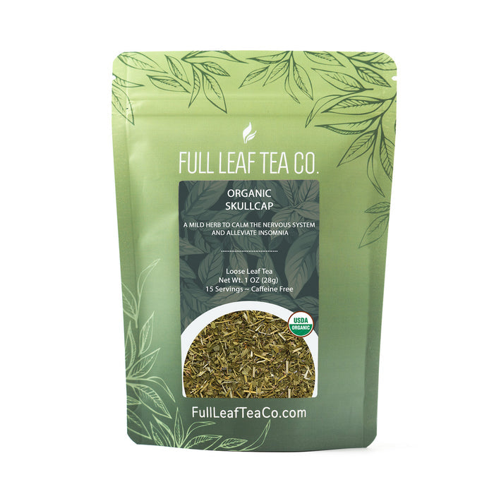 Organic Skullcap - Loose Leaf Tea - Full Leaf Tea Company
