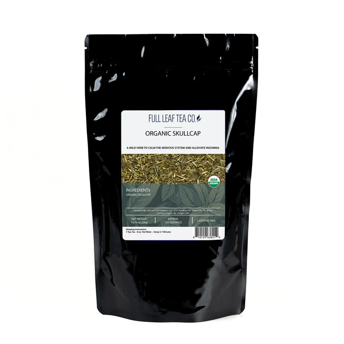 Organic Skullcap - Loose Leaf Tea - Full Leaf Tea Company