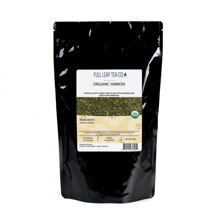 Organic Yarrow - Loose Leaf Tea - Full Leaf Tea Company
