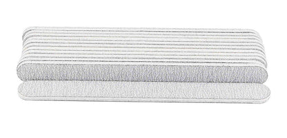 Pack of 12 - Zebra Nail Files, Professional Quality Grit 100/100  -  (Made in USA)