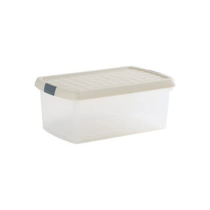 Pack of 3 - 10.5 Litre Wham Clip Plastic Box with Lid 6.02 Wham Storage