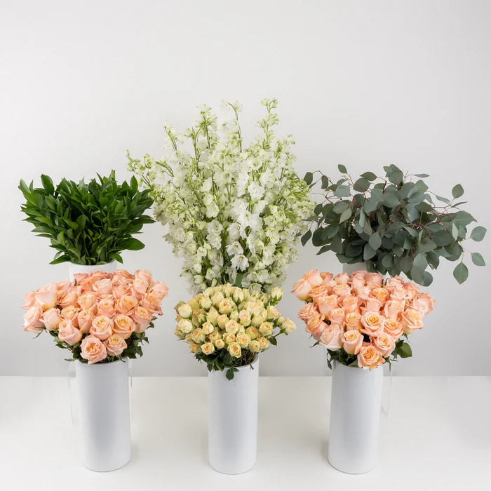 Peachy Keen Diy Flower Kit Stem - Image