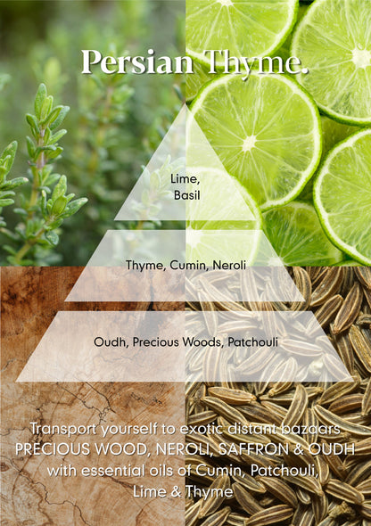 Persian Thyme Scented Jar Candle