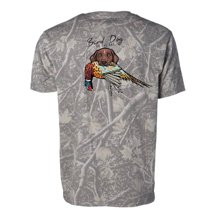 GSP with a Pheasant / Deadwood Camo / XS